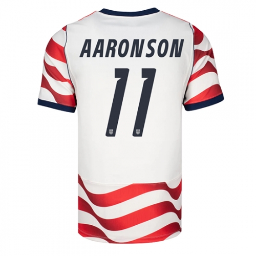 Billige Fotballdrakt Forente stater Brenden Aaronson #11 Replika Hjemmedrakt VM 2026 Kortermet Billige Fotballdrakt Forente stater Brenden Aaronson #11 Replika Hjemmedrakt VM 2026 Kortermet